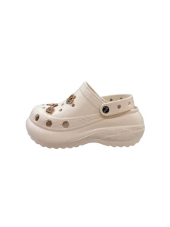 CROCS SEAWALK SUECO PLATAFORMA BIJOU 35-40 CREMA (SW970/1CR)