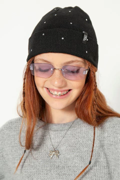 GORRO COMBUSTION LAVENDER CON BRILLO (CB249301)