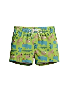 SHORT DE BAÑO GEPETTO BEBE ESTAMPA ANIMALES (GT283262) - comprar online
