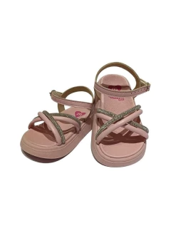 SANDALIA MOLEKINHA CALADA HEBILLA CRUZADA 21-26 ROSA (MK3104RS) en internet