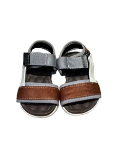 SANDALIA MOLEKINHO CON ABROJO 20-27 GRIS MARRON (MK5170GR)