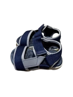 SANDALIA MOLEKINHO CON ABROJO 20-27 AZUL GRIS (MK5170AGR) - comprar online