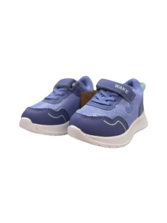 ZAPATILLA WAKE DEPORTIVA ABROJO ELASTICO 22-27 LAVANDA (WK338LA)