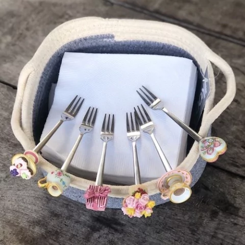 Tenedores mini en internet