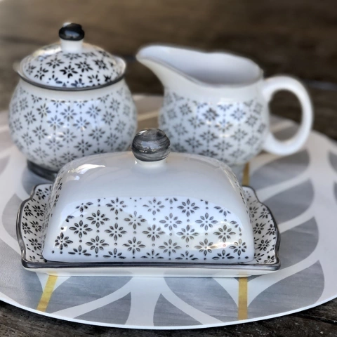 Mantequera estampada TMANTE