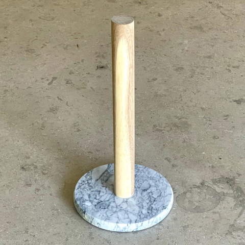 Porta rollo de Cocina de Marmol y Madera - HMPORMA - comprar online