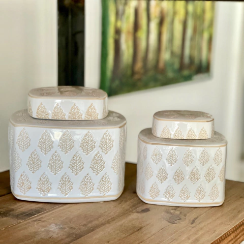 Frasco "Hojas" - comprar online