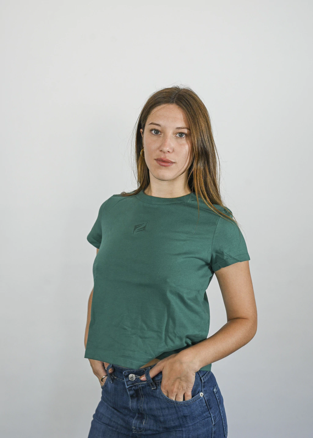 Remera logo green