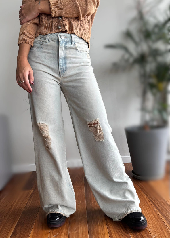 Jean wide leg nevada