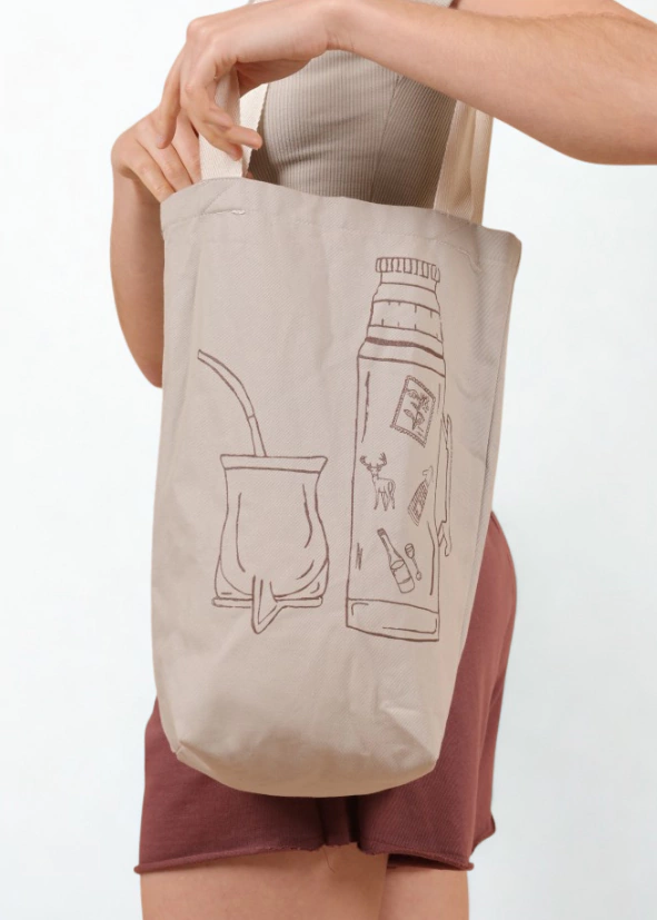 Totebag mate beige