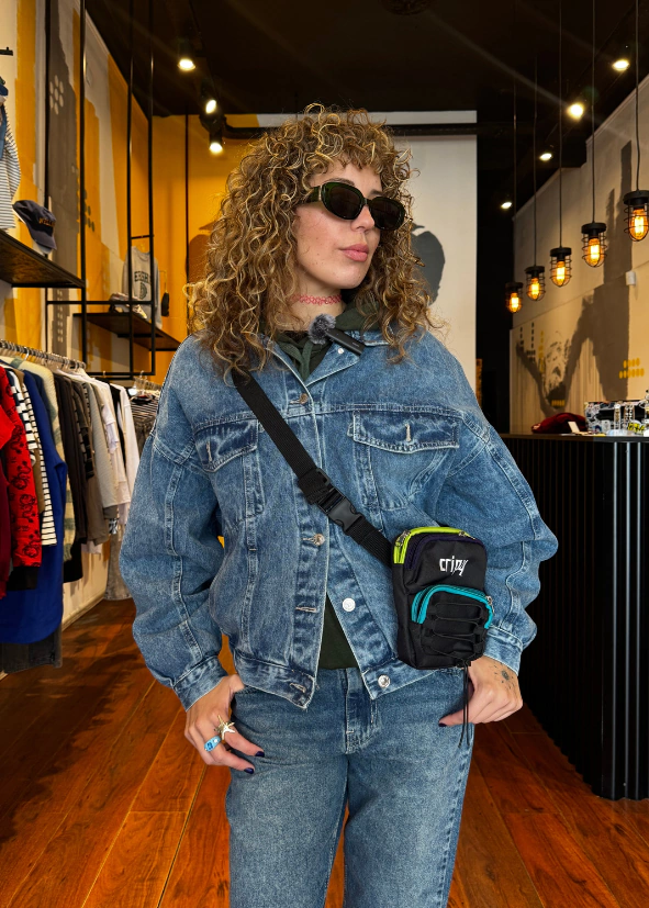 Campera de jean over