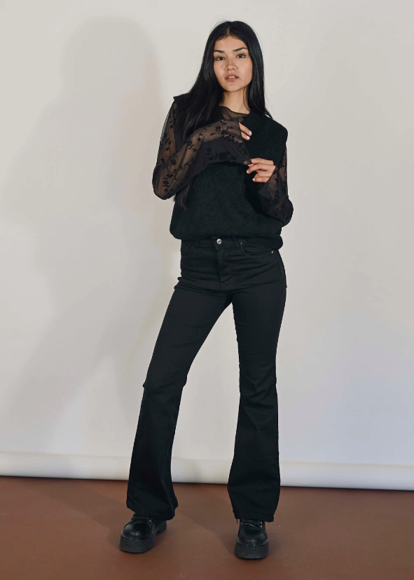 Jean semi oxford