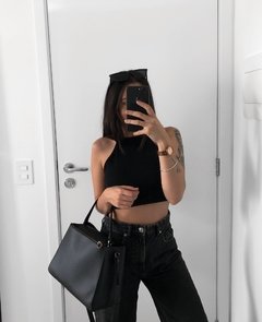 Cropped Emma - Preto na internet