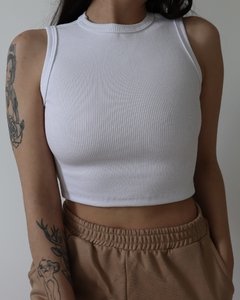 Cropped Loren - Off-White