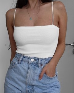 Body Reto Basic - Off-White - comprar online