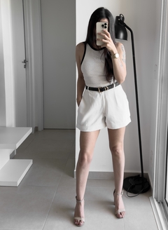 Cropped Loren - Branco e Preto na internet