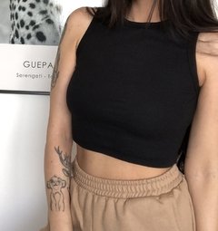 Cropped Loren - Preto - comprar online