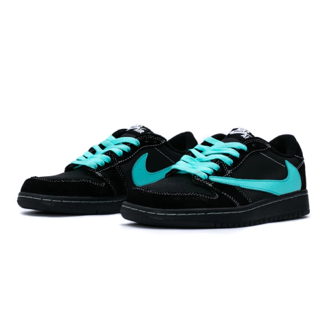 Jordan 1 Retro Low OG SP Travis Scott Black Phantom celestes (DM7866-001C)