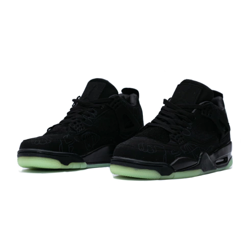 Jordan 4 Retro Kaws Black xx zz (930155-001)