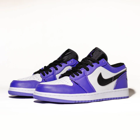Jordan 1 Low Court Purple White (553558-500)
