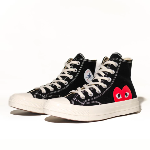 Converse Chuck Taylor All Star 70 Hi Comme des Garcons PLAY Black (150204C)