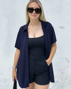 Camisa Oversized viscolinho - Atenas - loja online