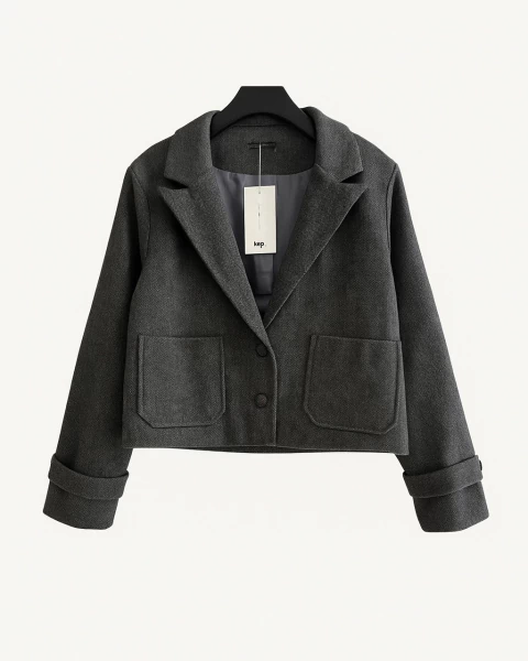 Casaco lã batida - Cozy - comprar online