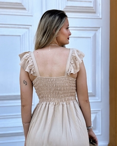 Vestido Longo alça babado - Delicate na internet