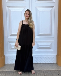 Vestido Longo solto alcinha - Nysa - loja online