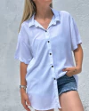 Camisa oversized viscoliinho - Atenas