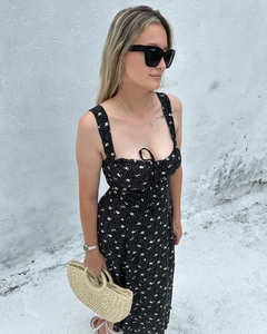 Vestido alça e amarração- Liberty na internet