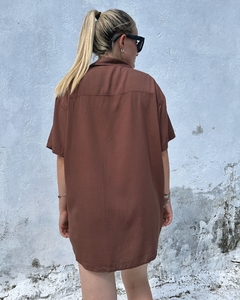 Camisa oversized viscolinho - Atenas - loja online