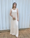 Vestido longo regata