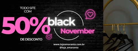 Imagem do banner rotativo Loja Amaranto - Moda Feminina