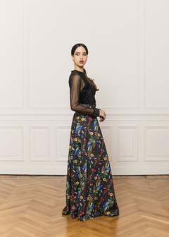 Maxi falda Florecer (Exclusiva) - tienda online
