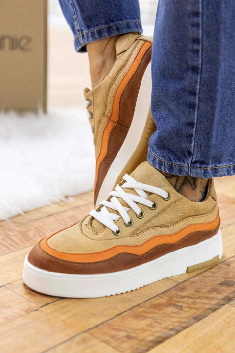 Zapatilla Ame - Brandy