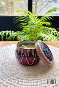 Vela Aromática - Lata Mandala - comprar online