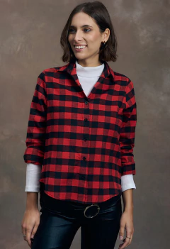 Camisa Amaranto - Rojo - comprar online