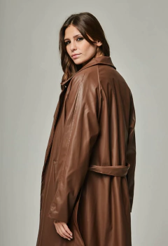 Trench Deisy marron - tienda online