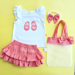 Conjunto Saia Baby Sapatinho na internet