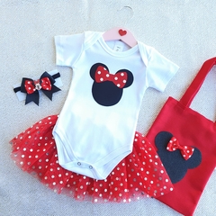 Conjunto Saia Tule Minie (Body) na internet