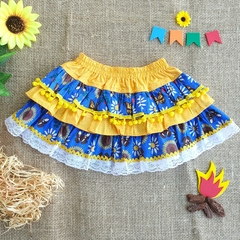 Saia Kids Junina Amarela (PROMOÇÂO)