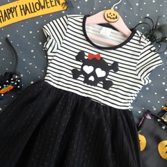 Vestido Halloween Caveira - loja online