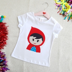 Baby Look Chapeuzinho Vermelho - comprar online