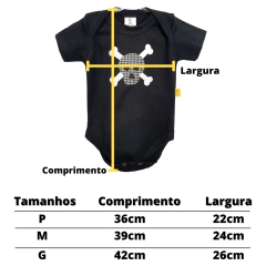 Body Manga Longa Melancia Branca - comprar online