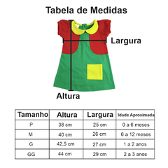 Vestido Chiquinha - Picole Baby