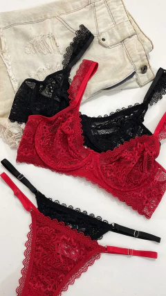 Conjunto Bella (preto) na internet