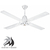 VENTILADOR DE TECHO METÁLICO BLANCO 1,15 DIAMETRO