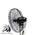 VENTILADOR DE PIE 20" PALAS DE ALUMINIO 90W