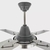 VENTILADOR ACERO PULIDO ACX 448 - comprar online